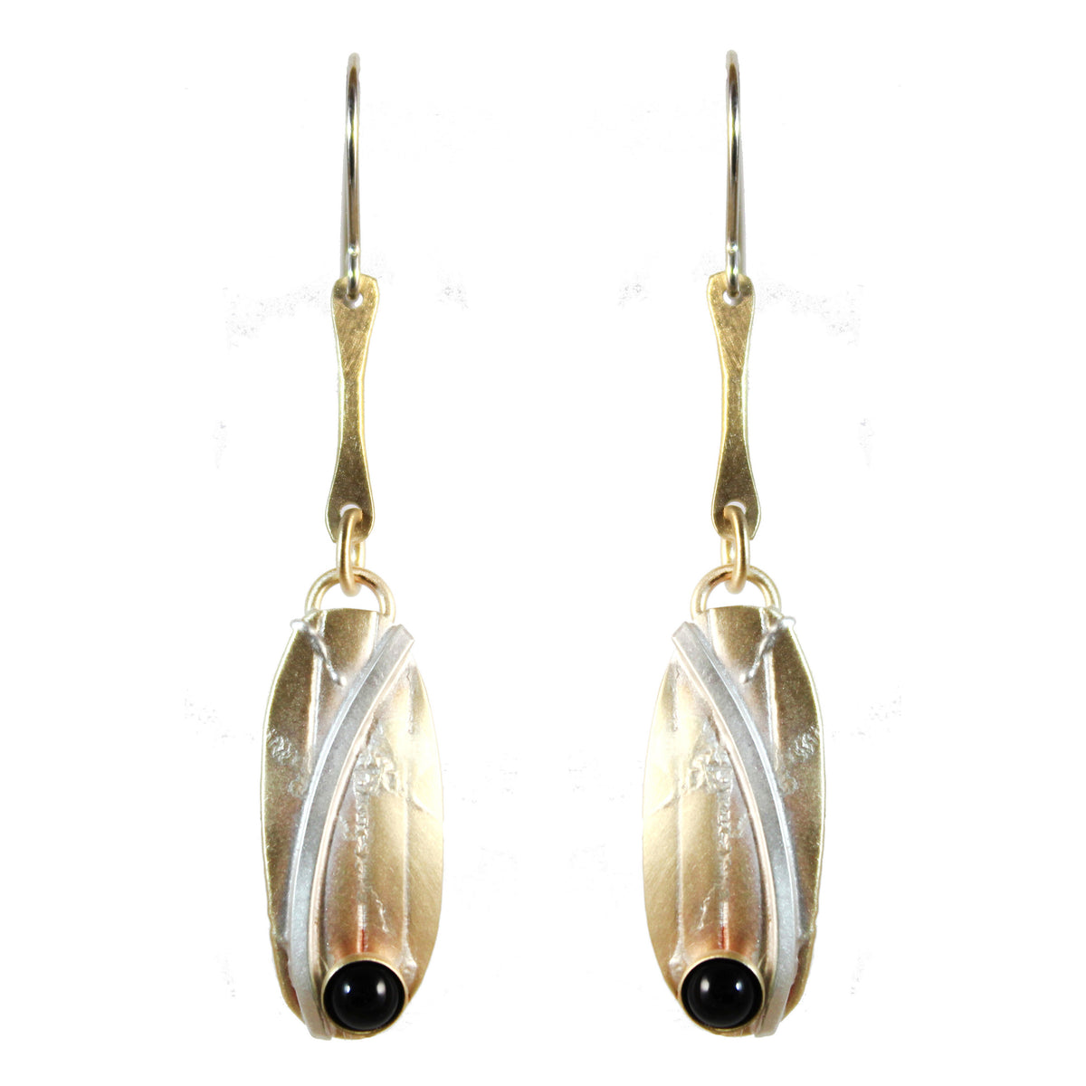 Onyx Reflections with Fused Fine Silver - Whitney Designs Ltd