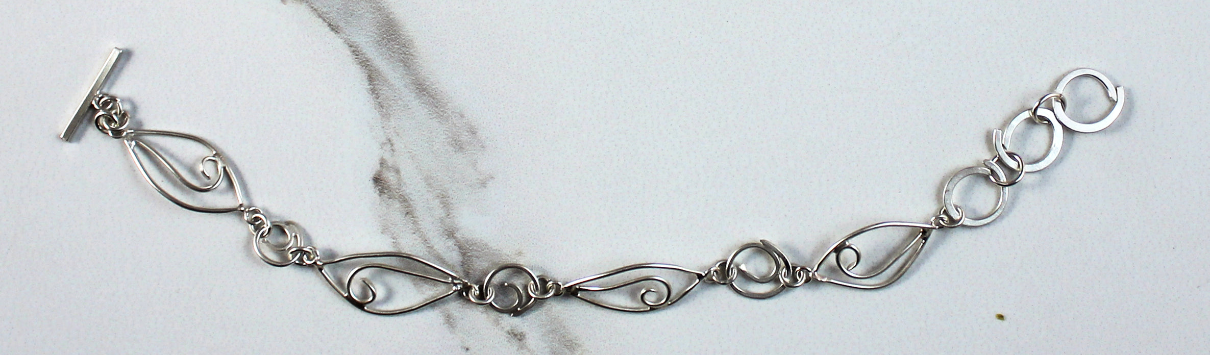 Spring First Sprout Slinky Link Bracelet