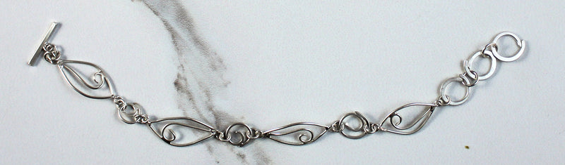 Spring First Sprout Slinky Link Bracelet