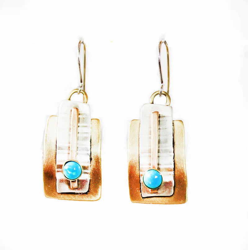 Deco earrings.