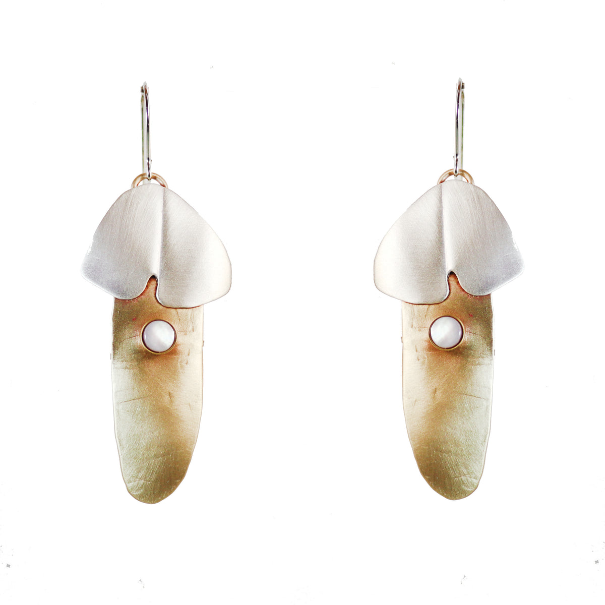 Serenity Earrings with MOP - Whitney Designs Ltd