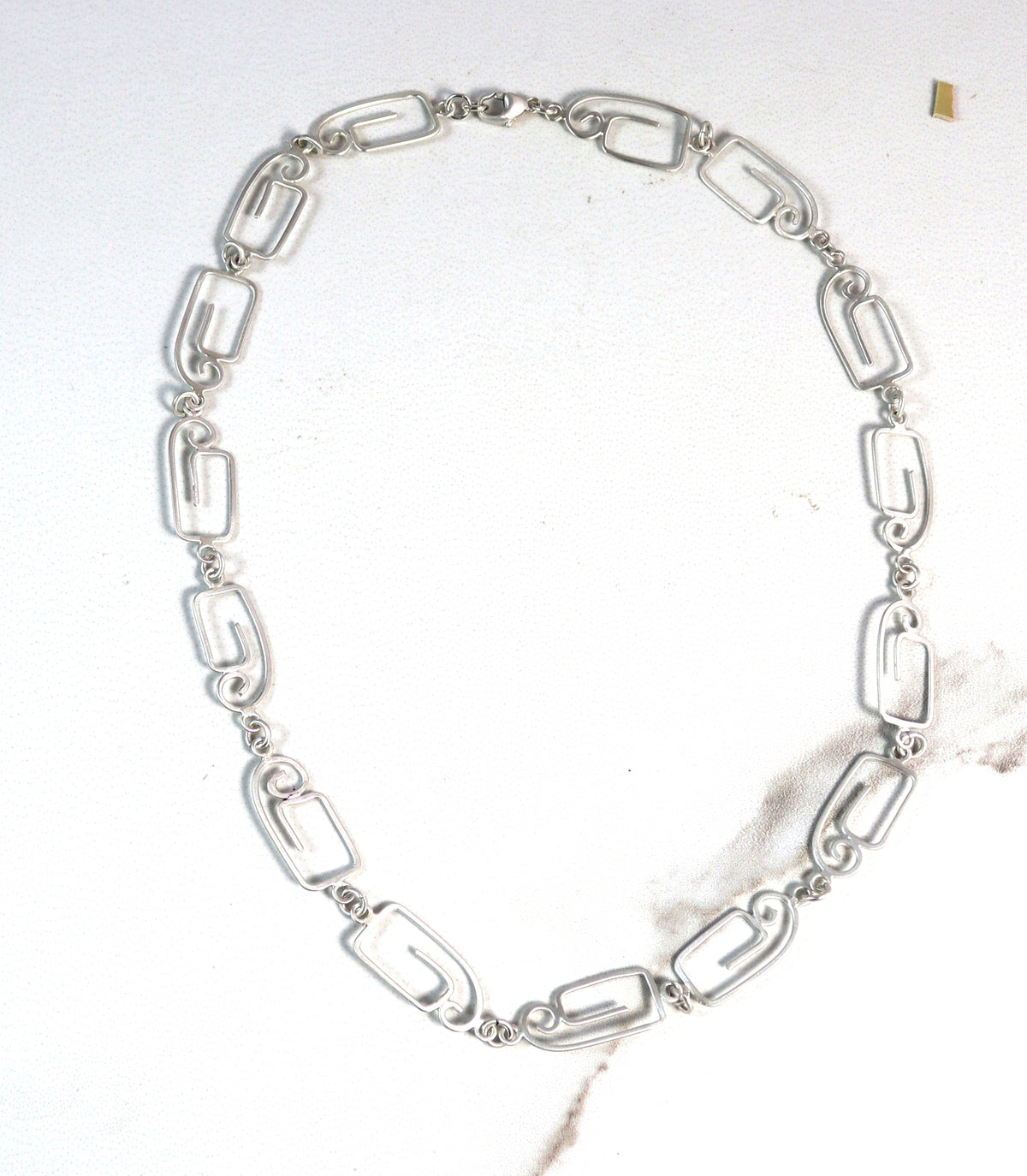 Splash of Delight Necklace Sterling Silver, Brass, & Polymer - Whitney Designs Ltd