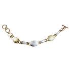 .Slinky Link Sterling Silver and Brass Bracelet - Whitney Designs Ltd