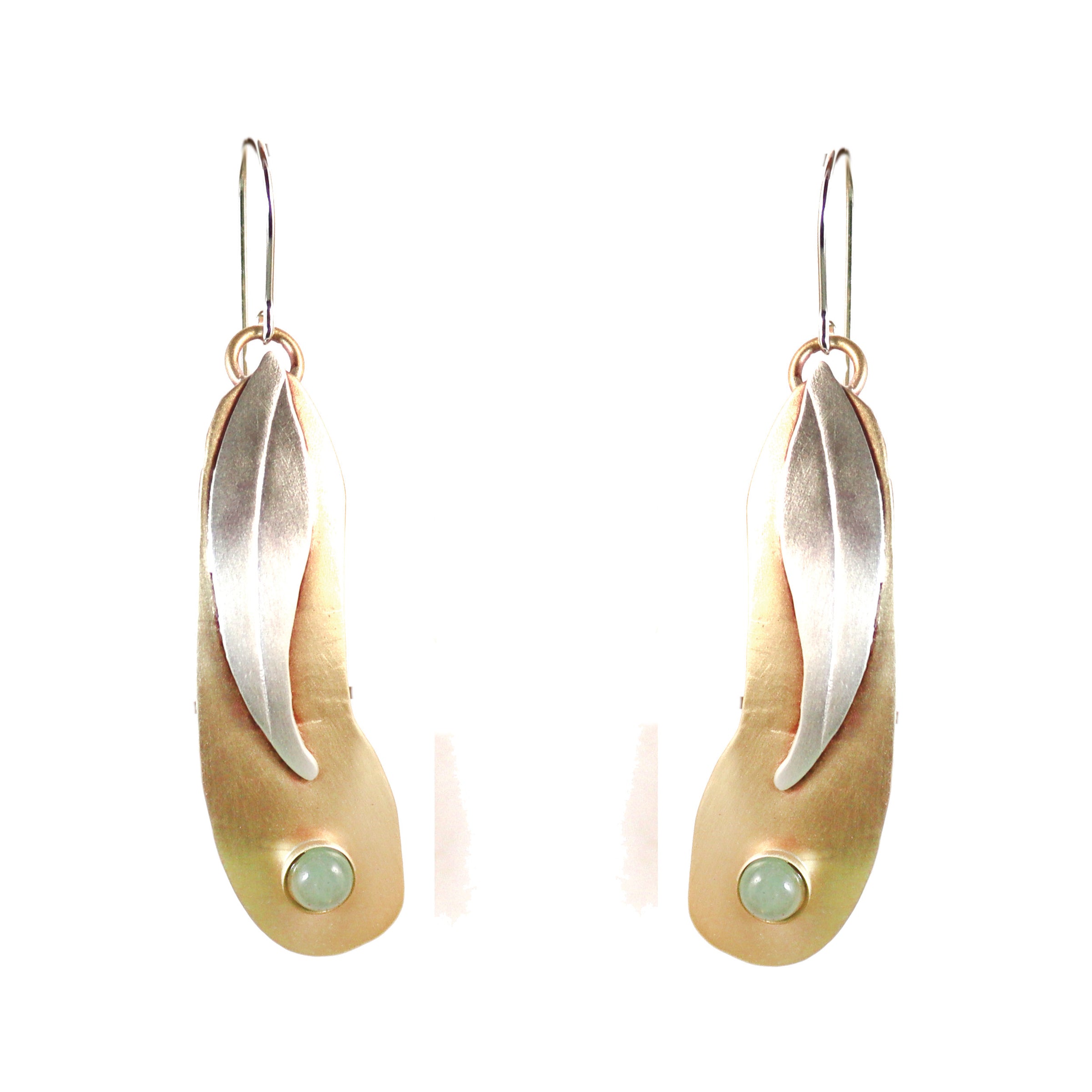 Serenity Earrings with Aventurine