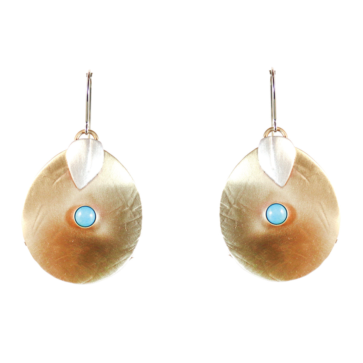 Serenity Earrings with Turquoise - Whitney Designs Ltd