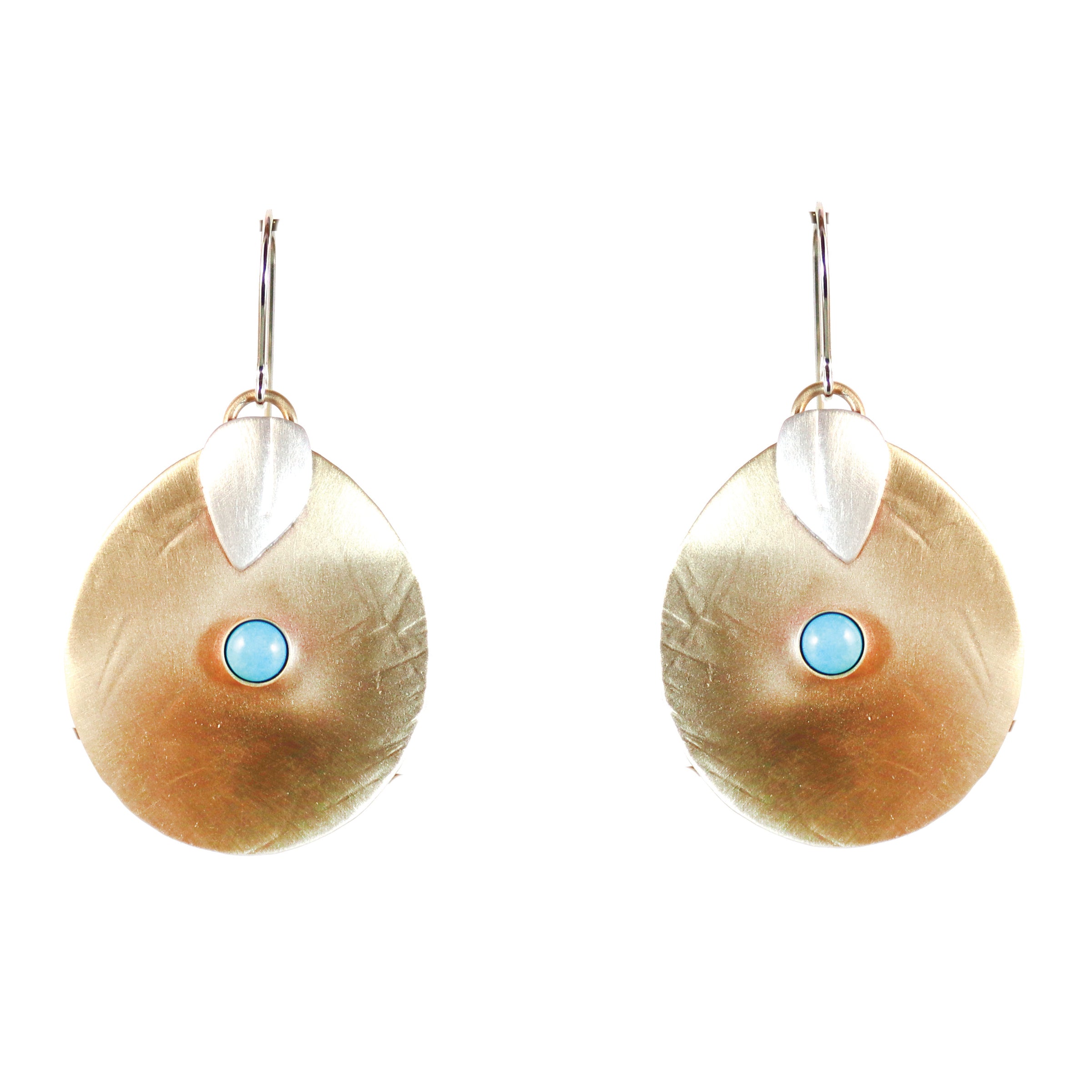 .Serenity Garden Earrings with Turquoise