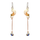Kinetic Dangle Earrings with Denim Lapis - Whitney Designs Ltd