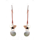 Kinetic Dangle Earrings with Onyx - Whitney Designs Ltd