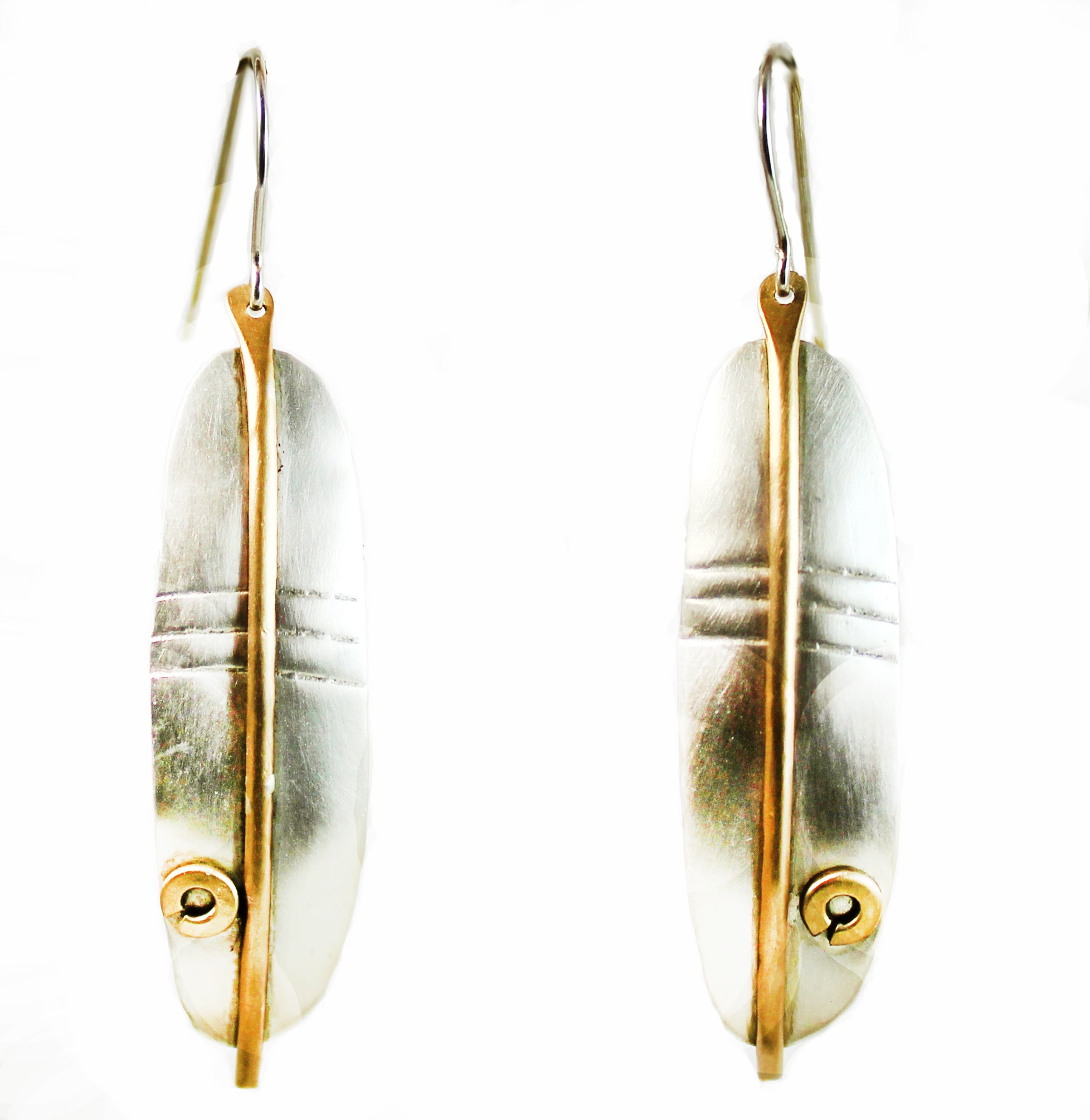 Silky Satin Earrings. - Whitney Designs Ltd