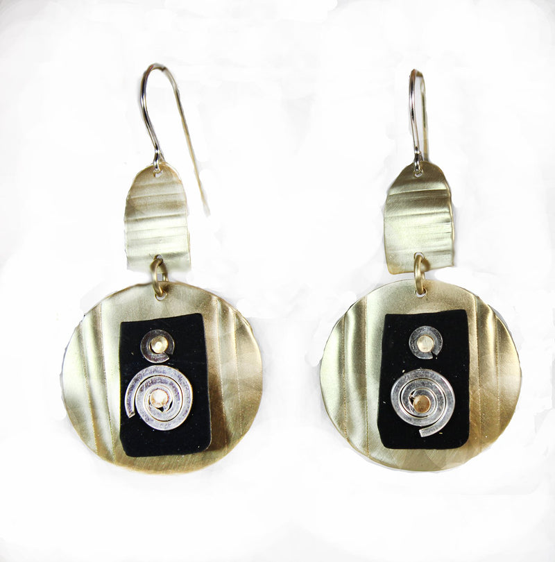 Whitney Designs E3538 A Touch of Silver earrings. – Whitney Designs Ltd