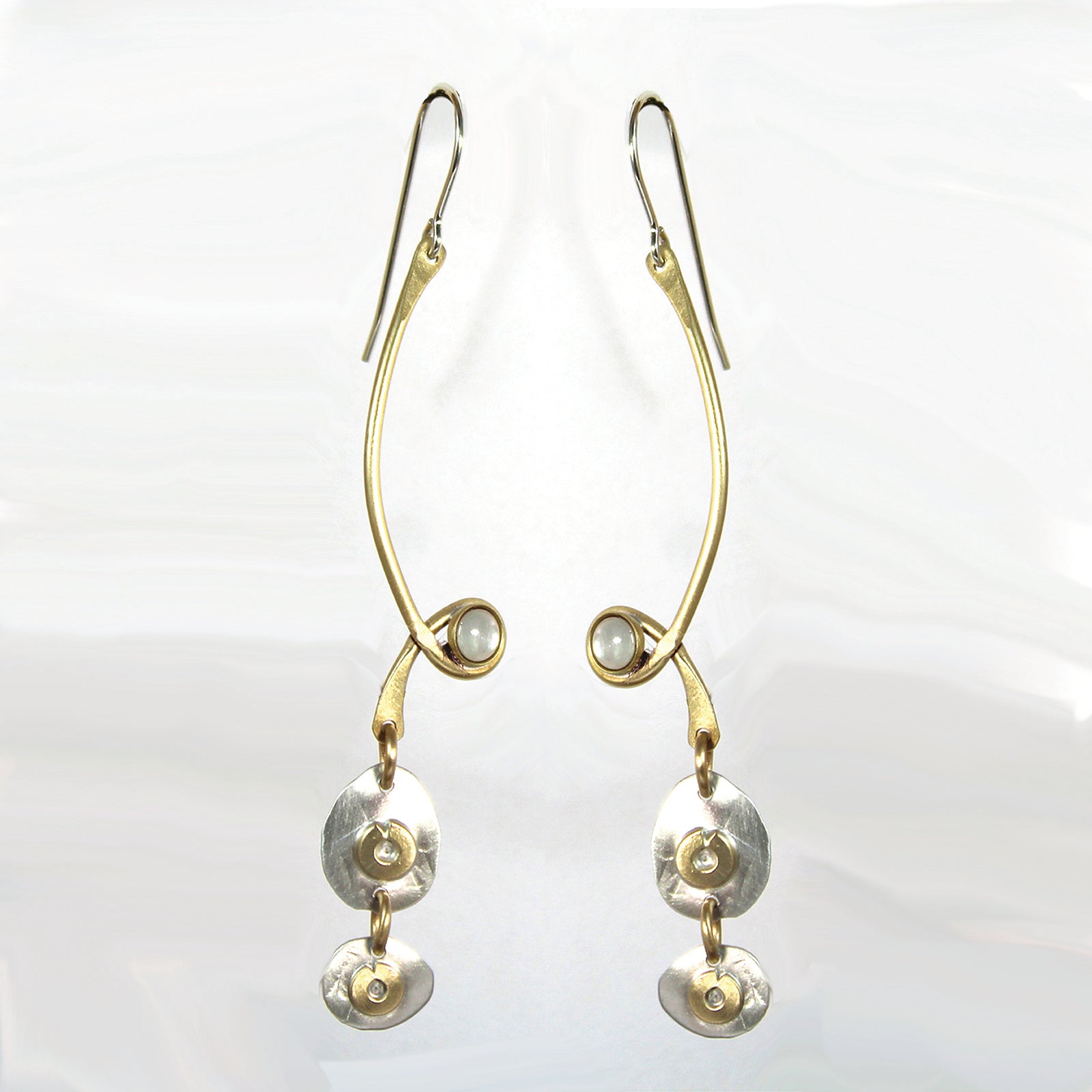 E3752- Lily Pads Earrings