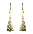 Reflections Earrings with Aventurine aaand Fine Silver - Whitney Designs Ltd
