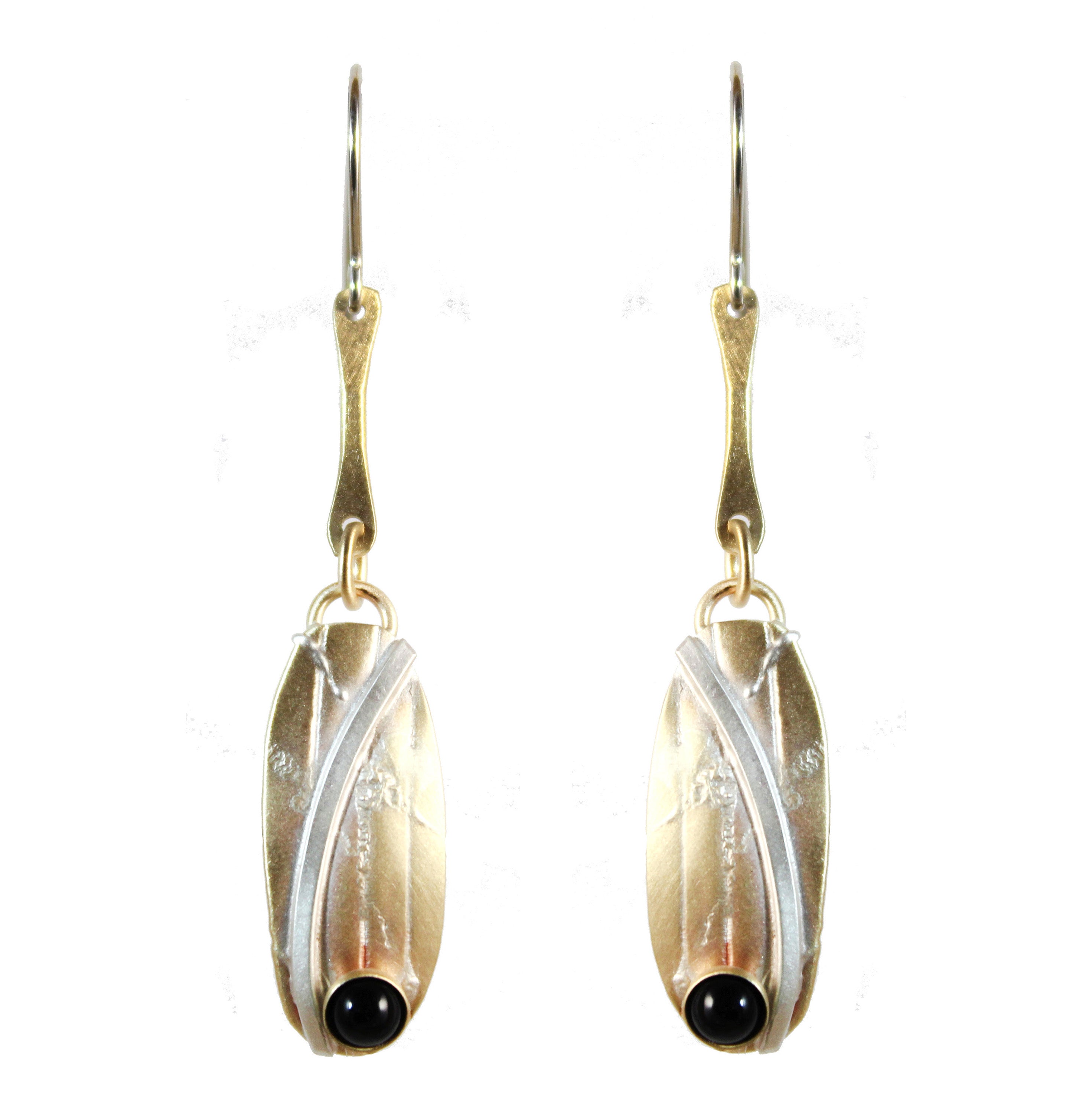 Onyx Reflections with Fused Fine Silver - Whitney Designs Ltd