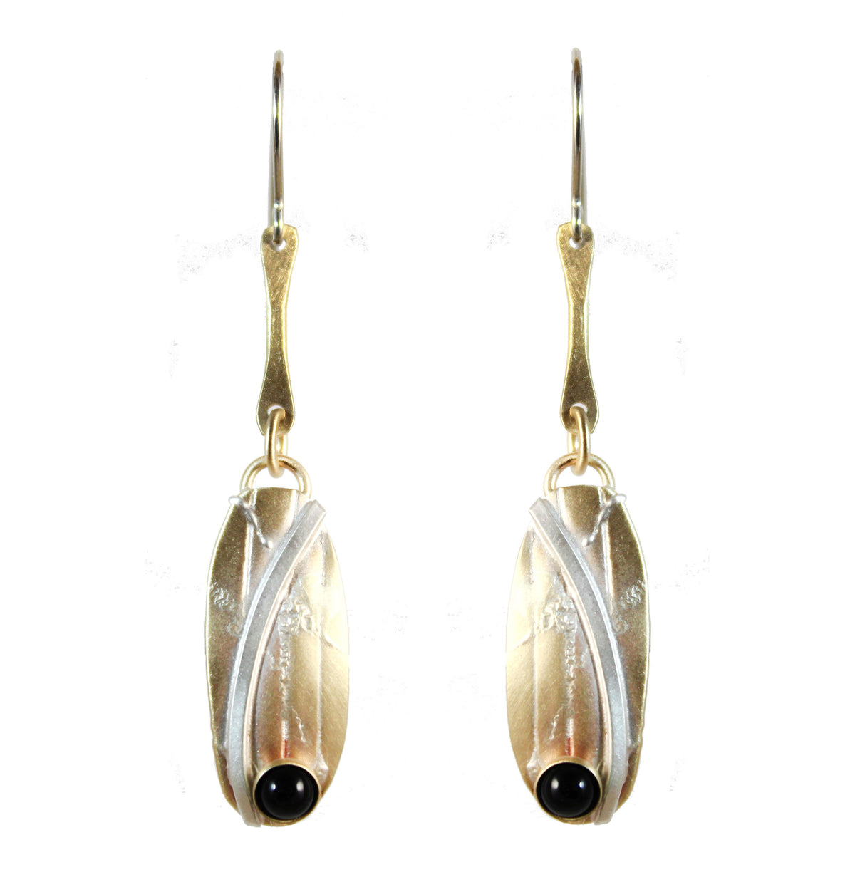 Onyx Reflections with Fused Fine Silver - Whitney Designs Ltd