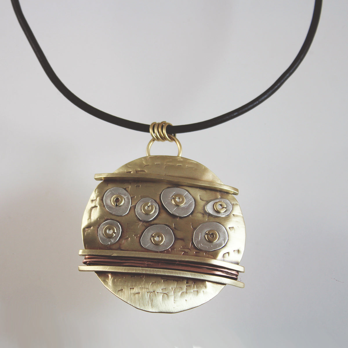 N3751 Lily Pads Necklace - Whitney Designs Ltd