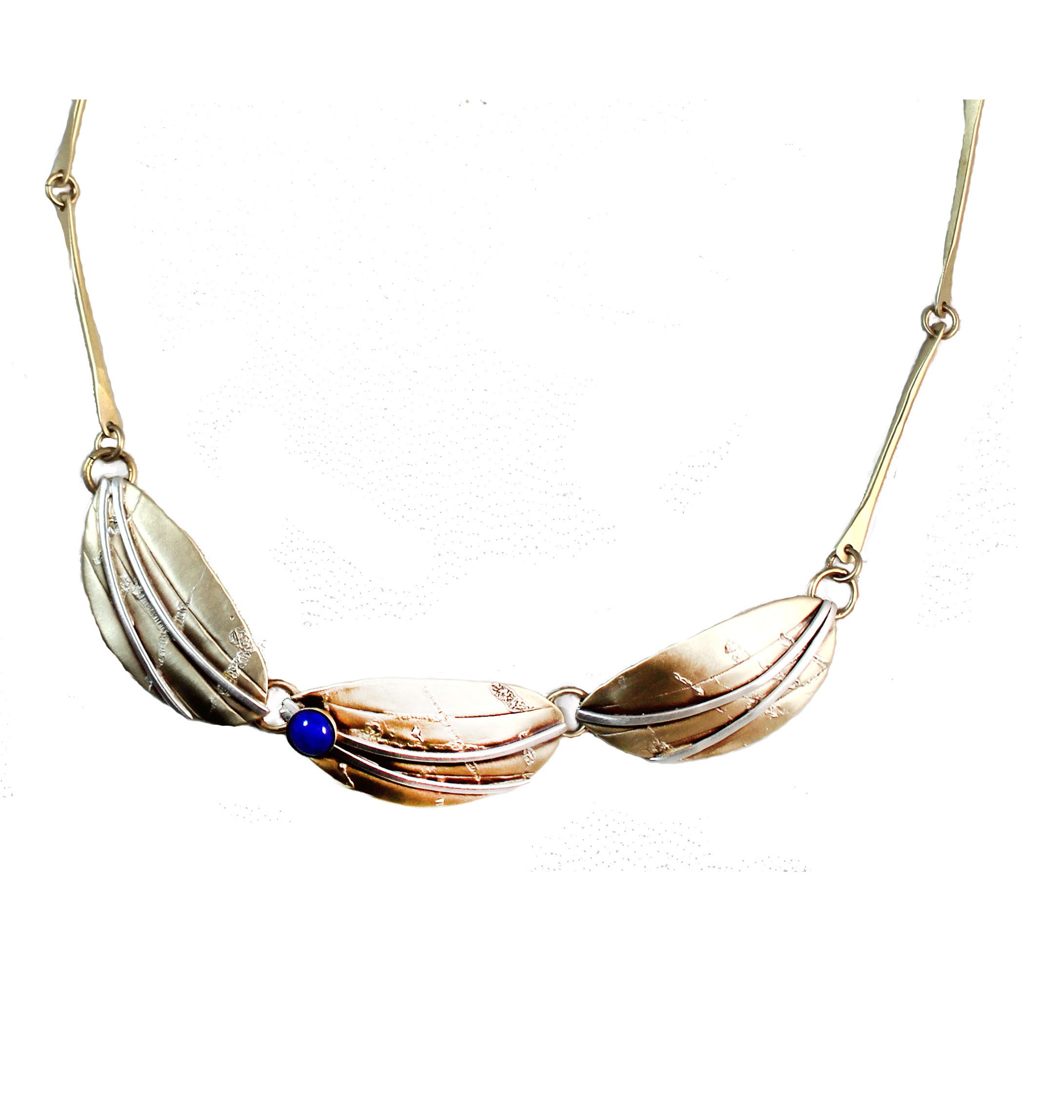 Denim Lapis Reflections Necklace - Whitney Designs Ltd